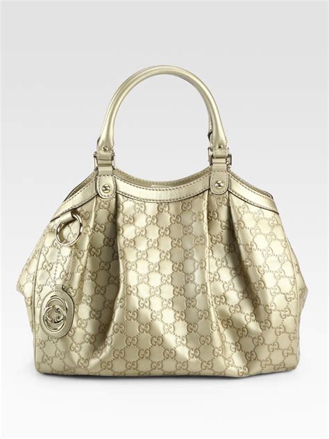 gucci sukey tote gold|Gucci Medium Sukey Tote .